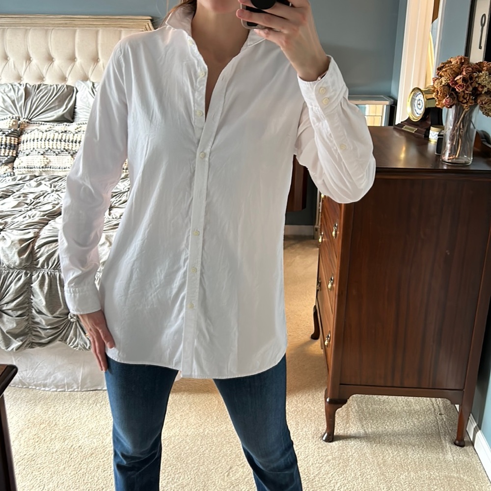 Peter Millar women’s white tunic blouse